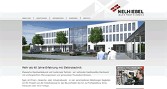 Desktop Screenshot of nelhiebel.de